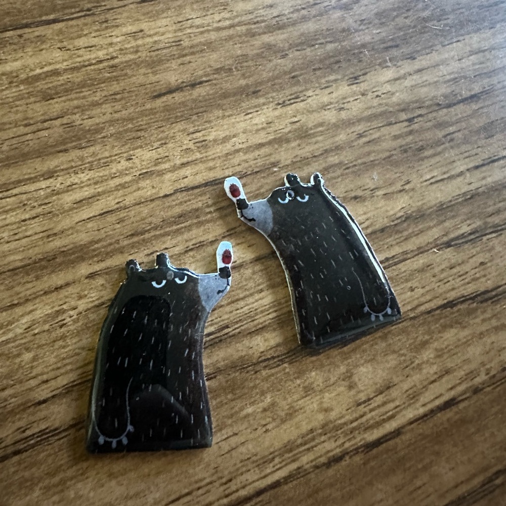 Bear And Bug Friends Earrings